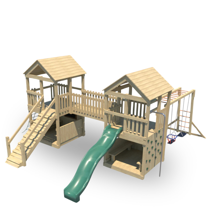 Discovery Play Base Explorer Duo Climbing Frame