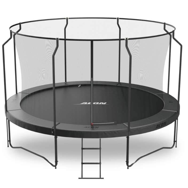 ACON Air 14ft Round Trampoline with Enclosure Net