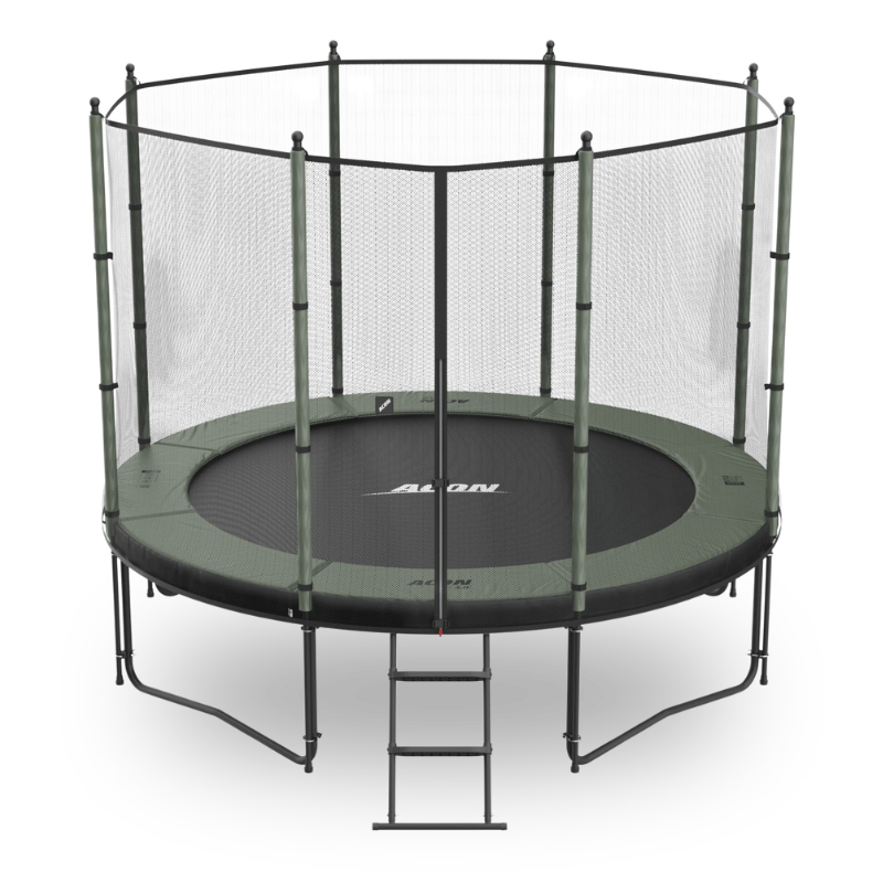 ACON Air 12ft Round Trampoline with Enclosure Net