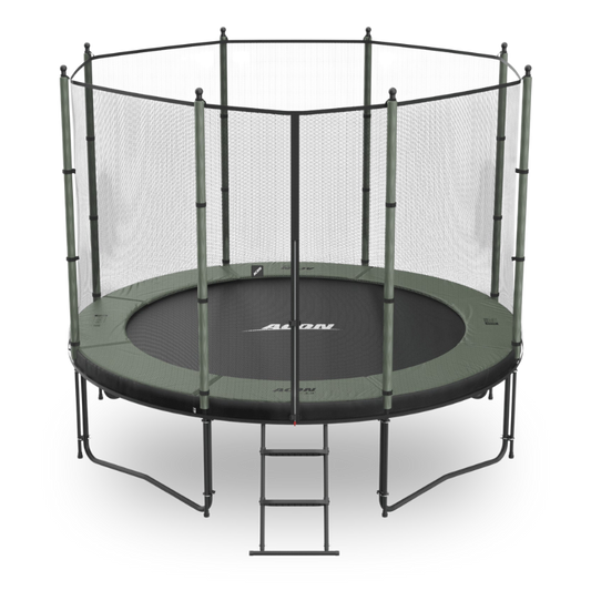 ACON Air 12ft Round Trampoline with Enclosure Net