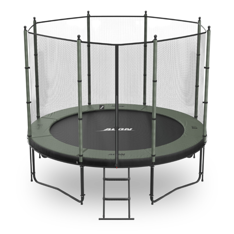 ACON Air 10ft Round Trampoline with Enclosure Net