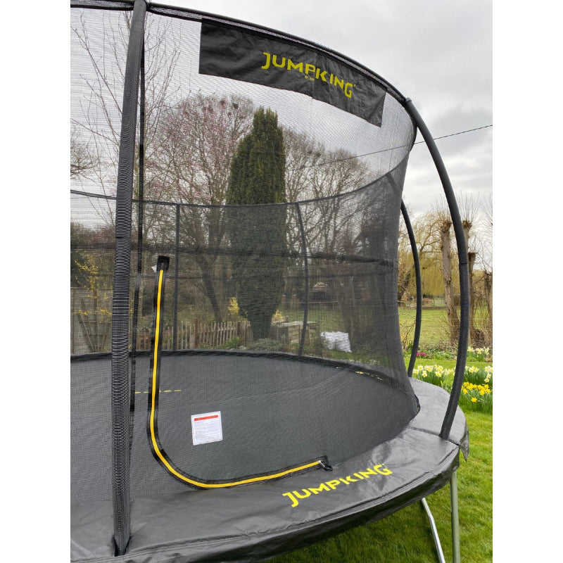 8ft JumpKing Deluxe Combo Trampoline with Accessories