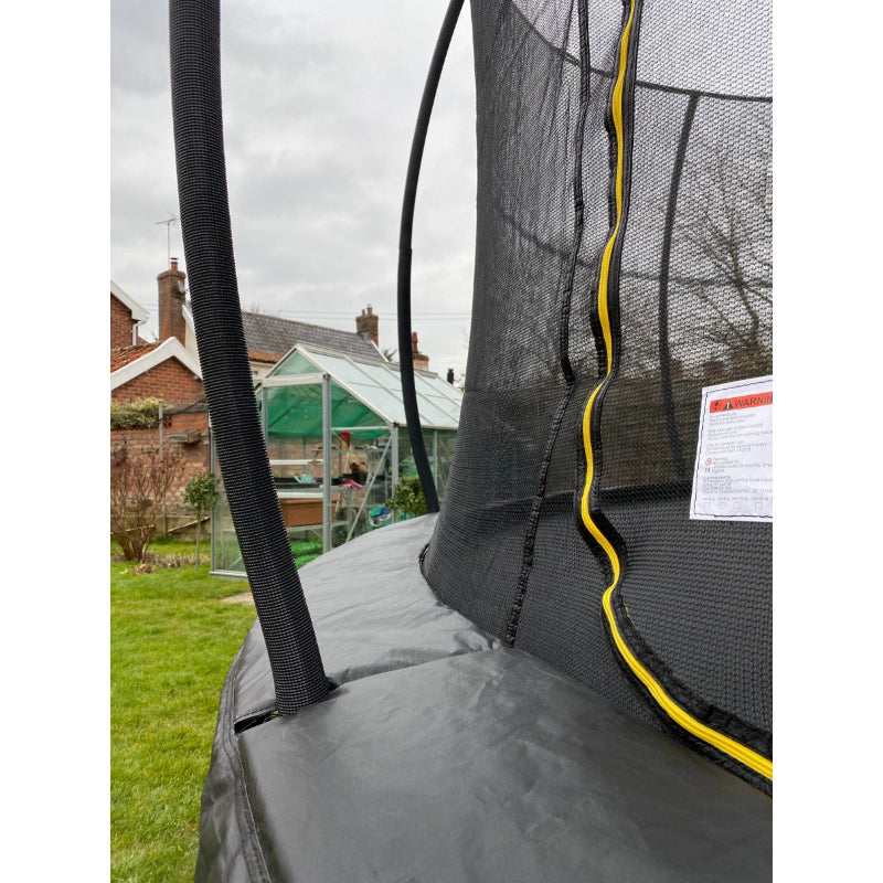 8ft JumpKing Deluxe Combo Trampoline with Accessories