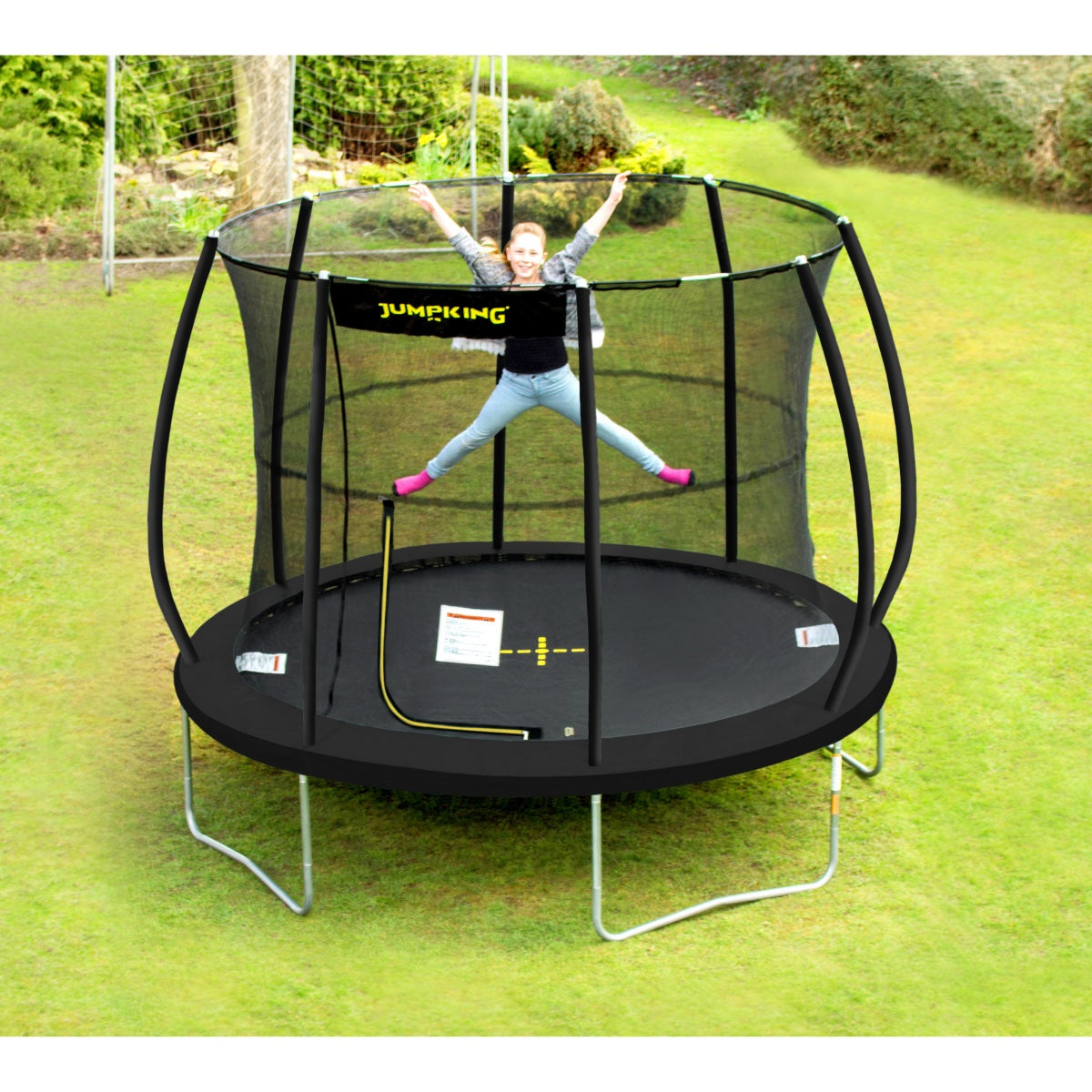 10ft JumpKing Deluxe Combo Trampoline with Accessories