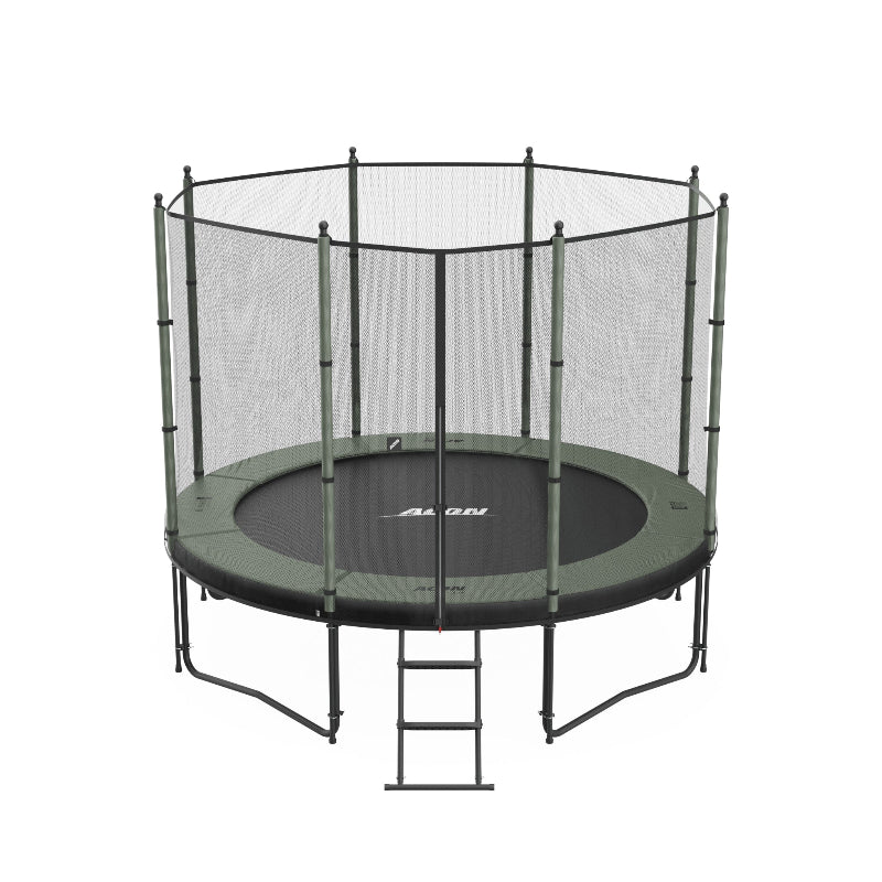 ACON Air 12ft Round Trampoline with Enclosure Net