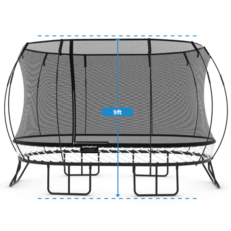 Springfree® 8ft x 13ft Large Oval Trampoline