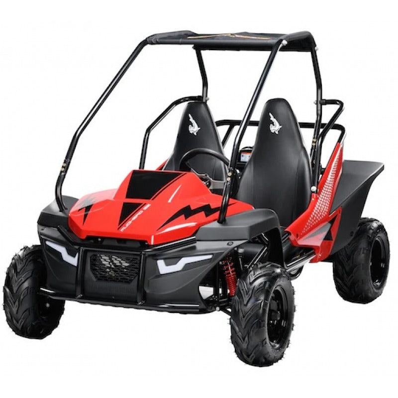 Hammerhead Mudhead 208R Red buggy on a white background