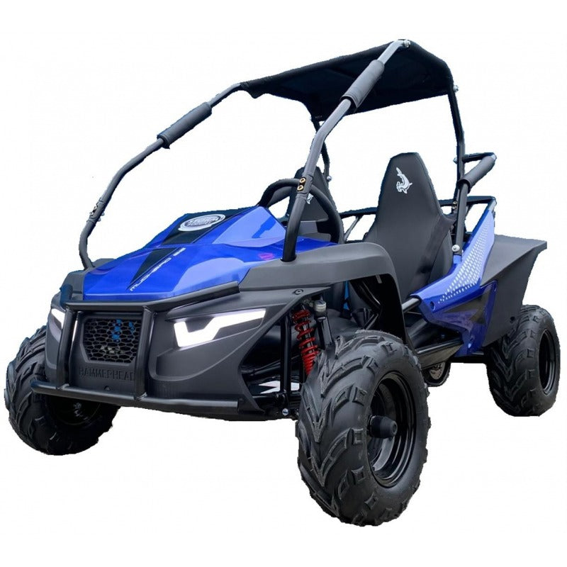 Hammerhead Mudhead 208R Blue buggy on a white background