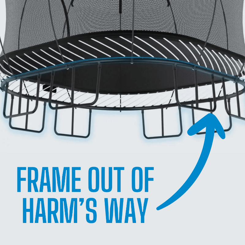 Springfree® 6ft x 9ft Compact Oval Trampoline